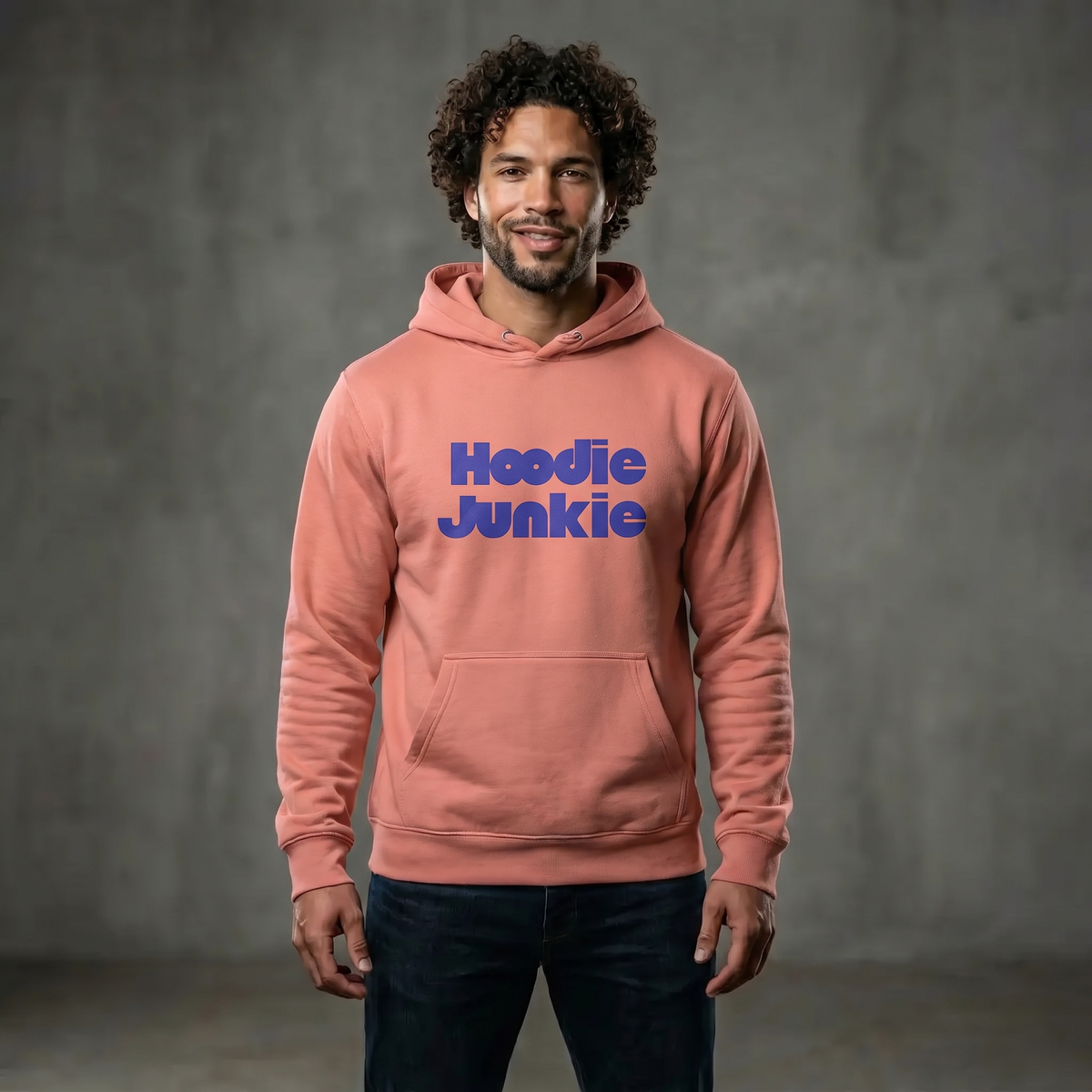 Unisex Hoodie-Stacked-Blue