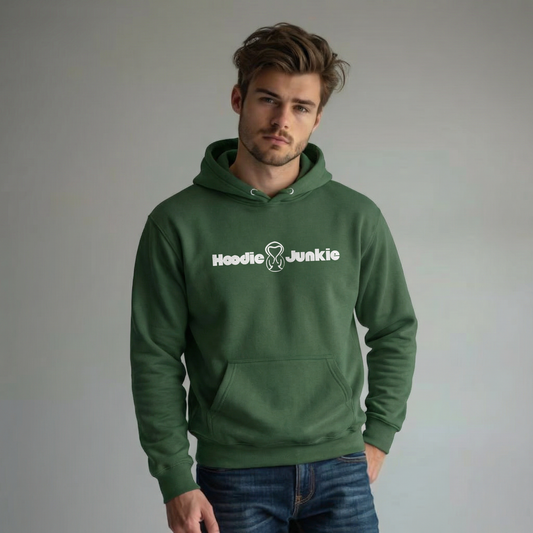 Unisex Hoodie-The Brand-White