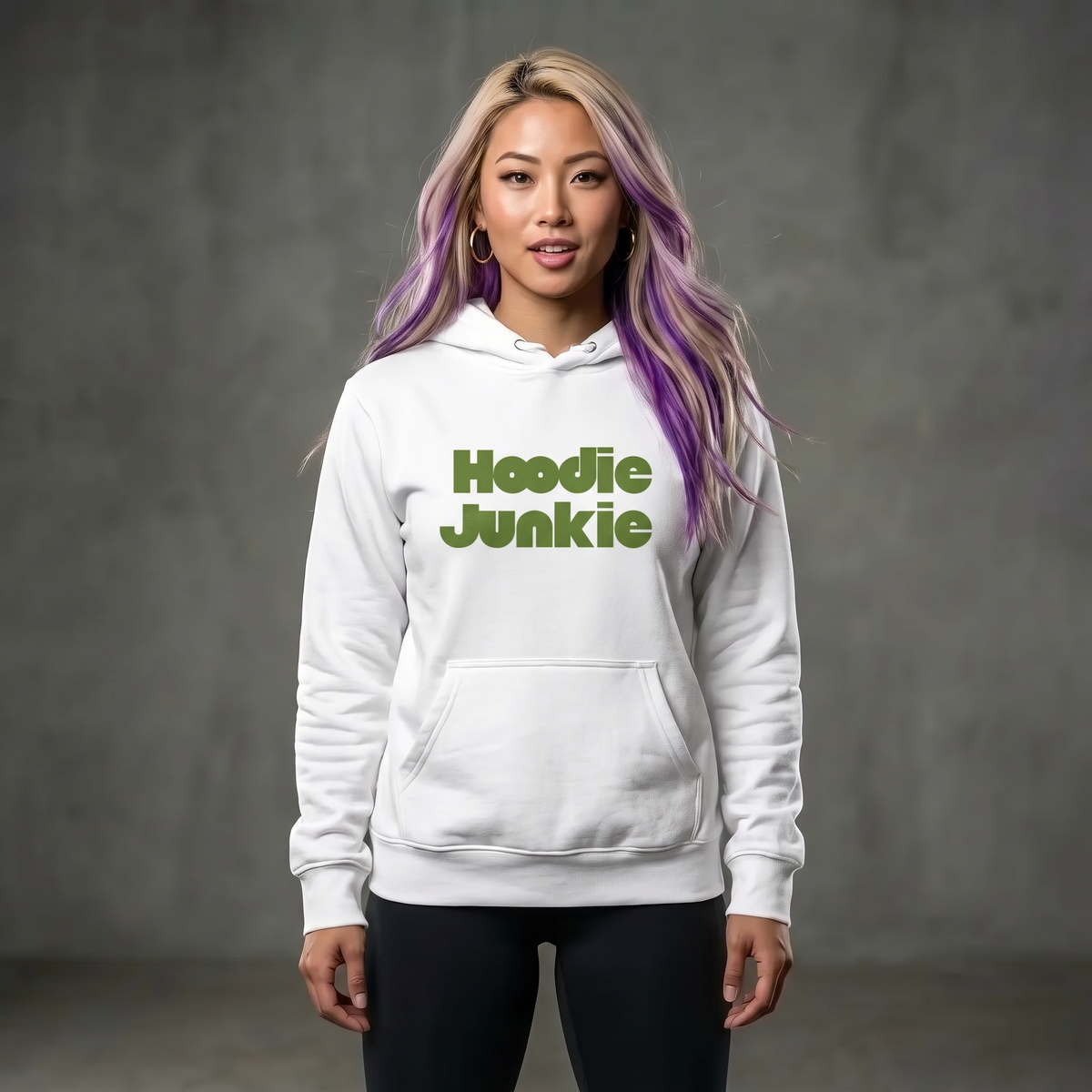Unisex Hoodie-Stacked-Green