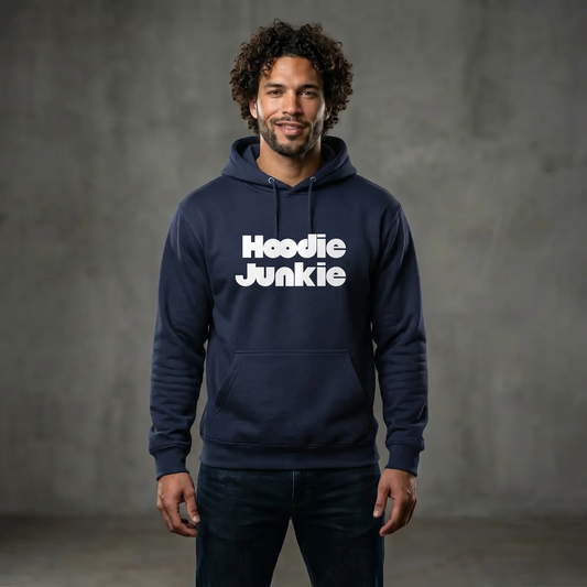 Unisex Hoodie-Stacked-White